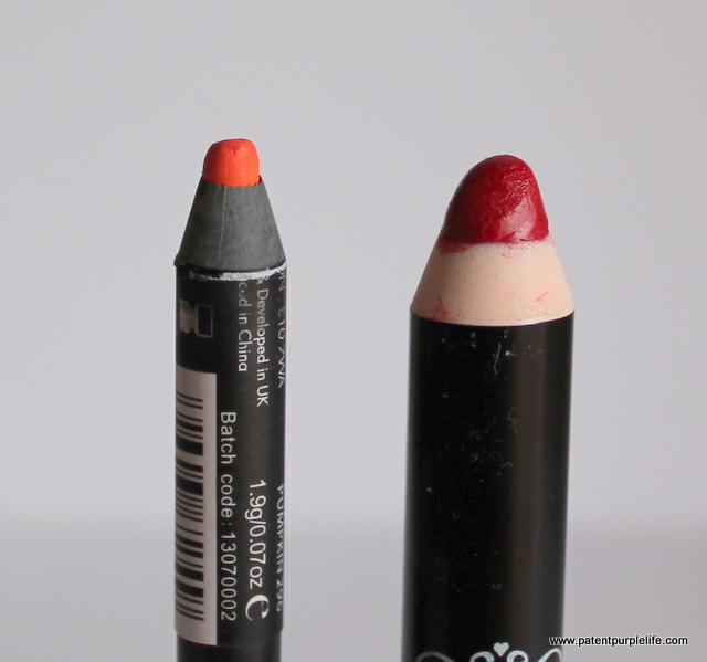 Sleek Lip Pencil and NYX Jumbo Pencil