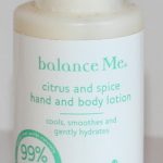 Balance Me Citrus and Spice Hand and Body Lotion