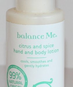 Balance Me Citrus and Spice Hand and Body Lotion