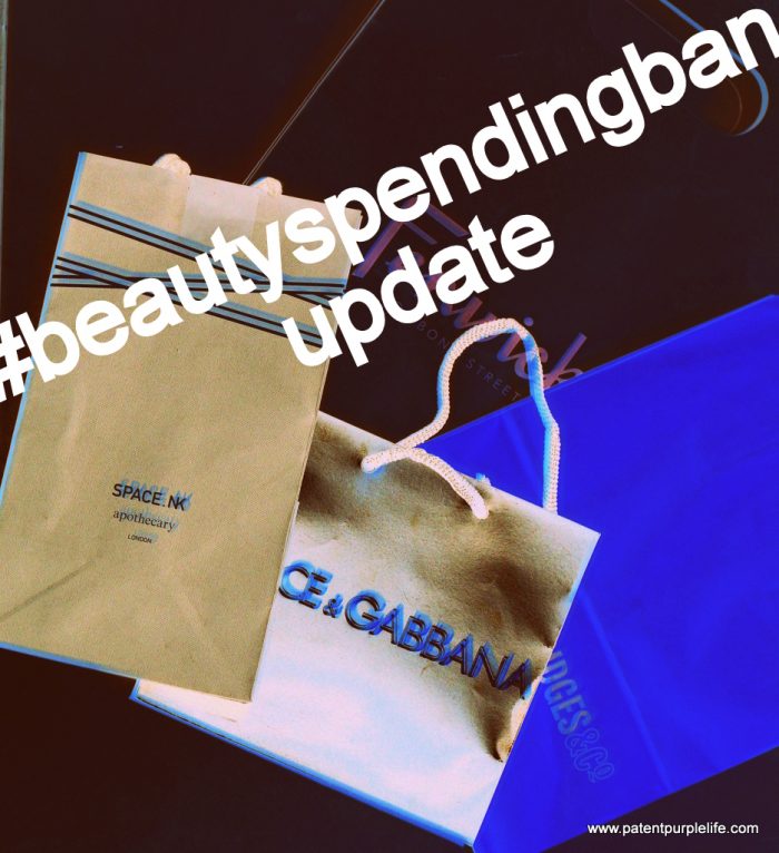 Beauty Spending Ban Update Day 50