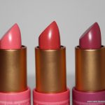 Tarte Amazonian Butter Lipsticks Rose, Soft Coral, Golden Pink