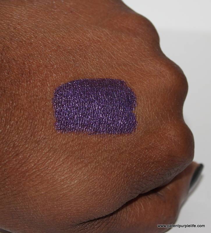 Polished Purple Swatch (Dark Skin)