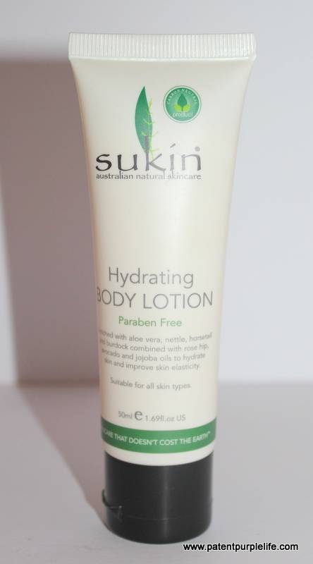 Sukin hydrating body lotion