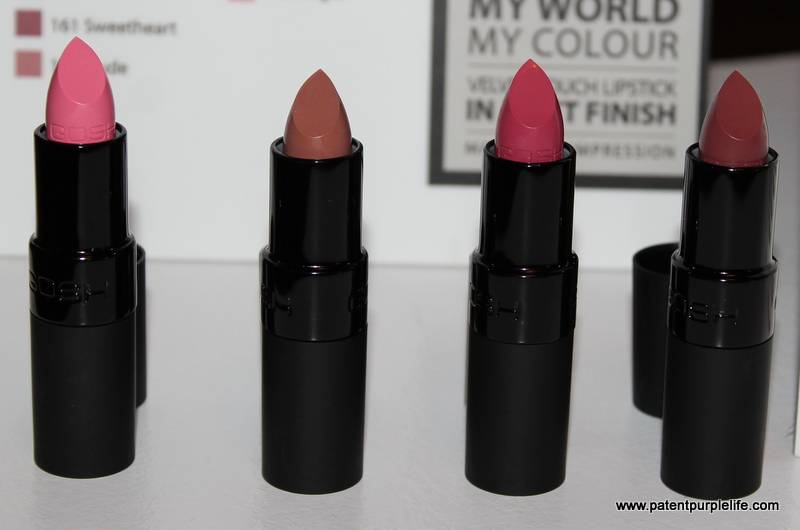 GOSH 2016 Matte Velvet Lipsticks
