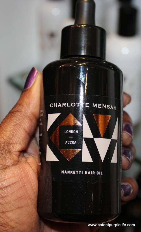 Charlotte Mensah Manketti Oil Launch