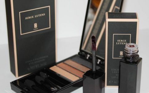 Serge Lutens Cosmetics Eyeshadow Quad and Water Colour