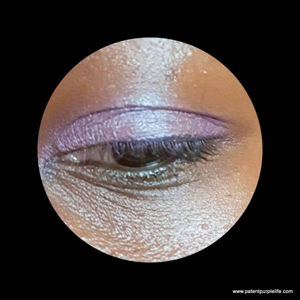  Natural Collection Plum Eyeshadow WoC Swatch
