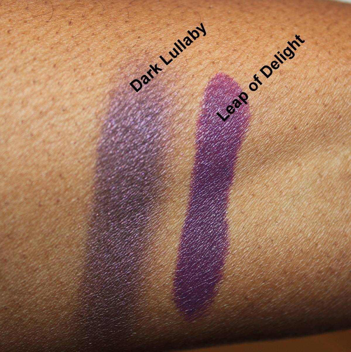 MAC Nutcracker Sweet Dark Lullaby and Leap of Delight 