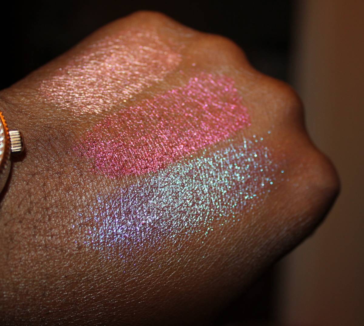 Glo & Ray Eye Pigment Swatches