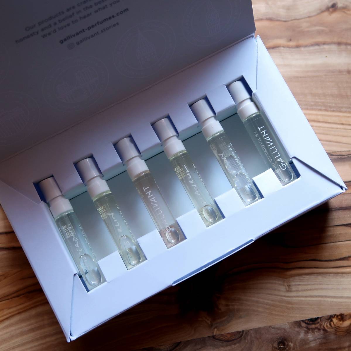 Fragrance discovery sets - Gallivant